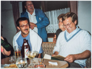 Gerhard Egger, Erich Osanger, Erni und Walter Bürtlmair.