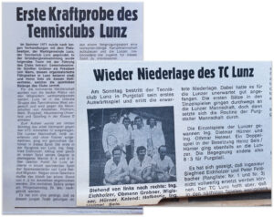 Zeitungsberichte aus 1971.