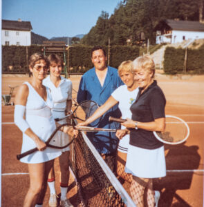 Von links: Johanna Huber, Andrea Linhart, Erich Osanger, Eva Letzbor und Elisabeth Großrabenreiter.